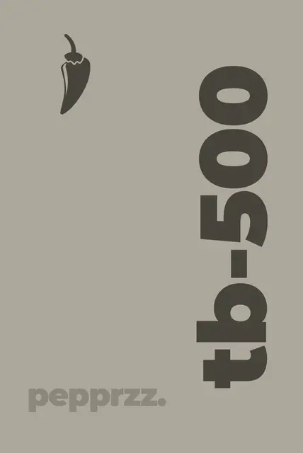 Pepprzz · label · tb 500